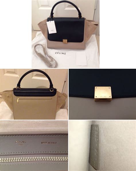 celine thin shadow black fake|authentic celine bag.